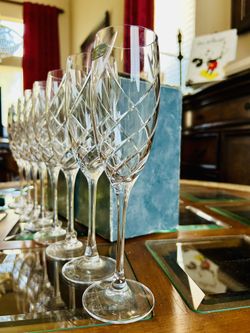 JG DURAND champagne glasses