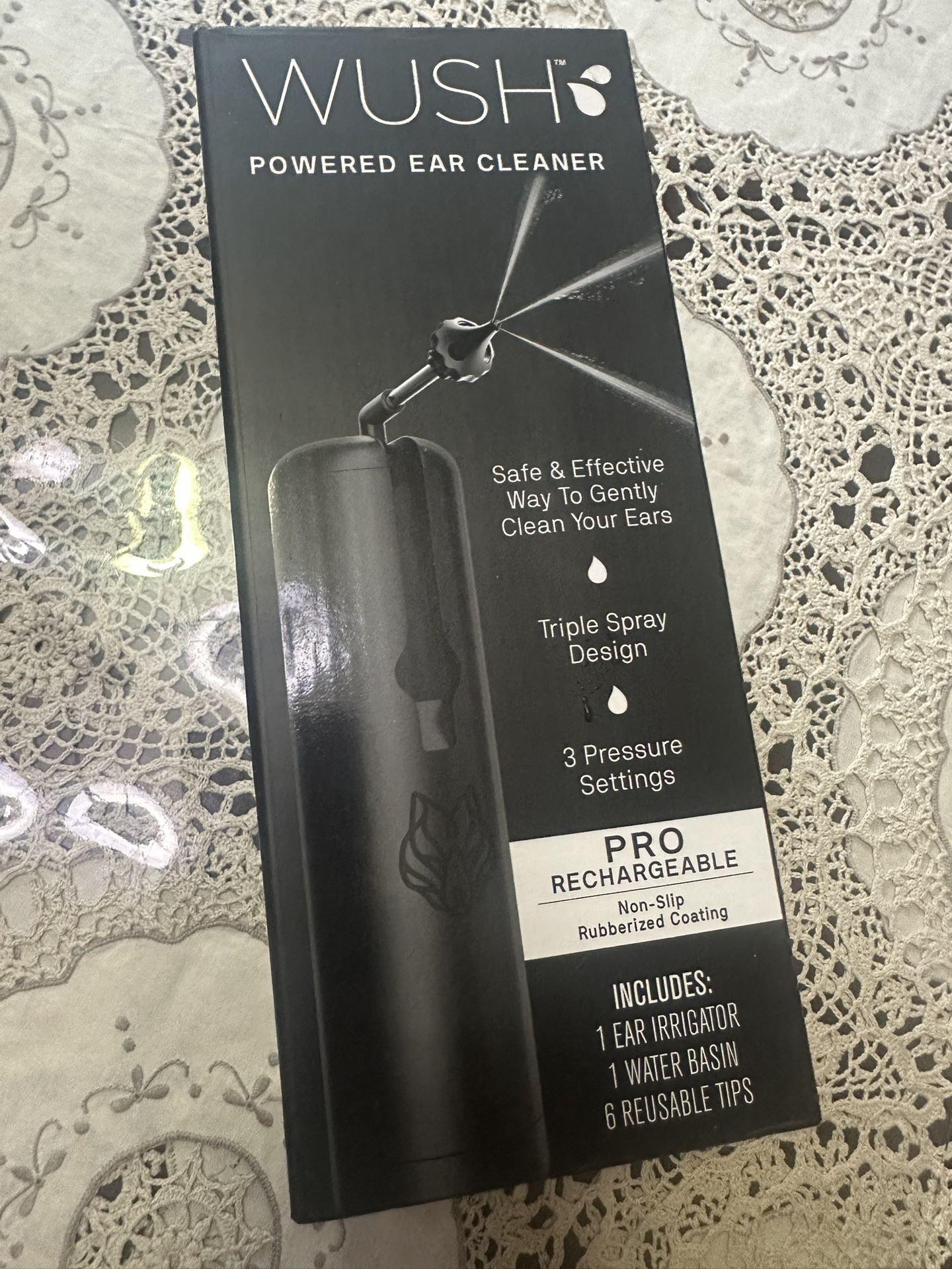 Wush Pro By Black Wolf- Deluxe Water Powered Ear Cleaner