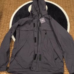 Stussy Vintage Rain Jacket - Medium 