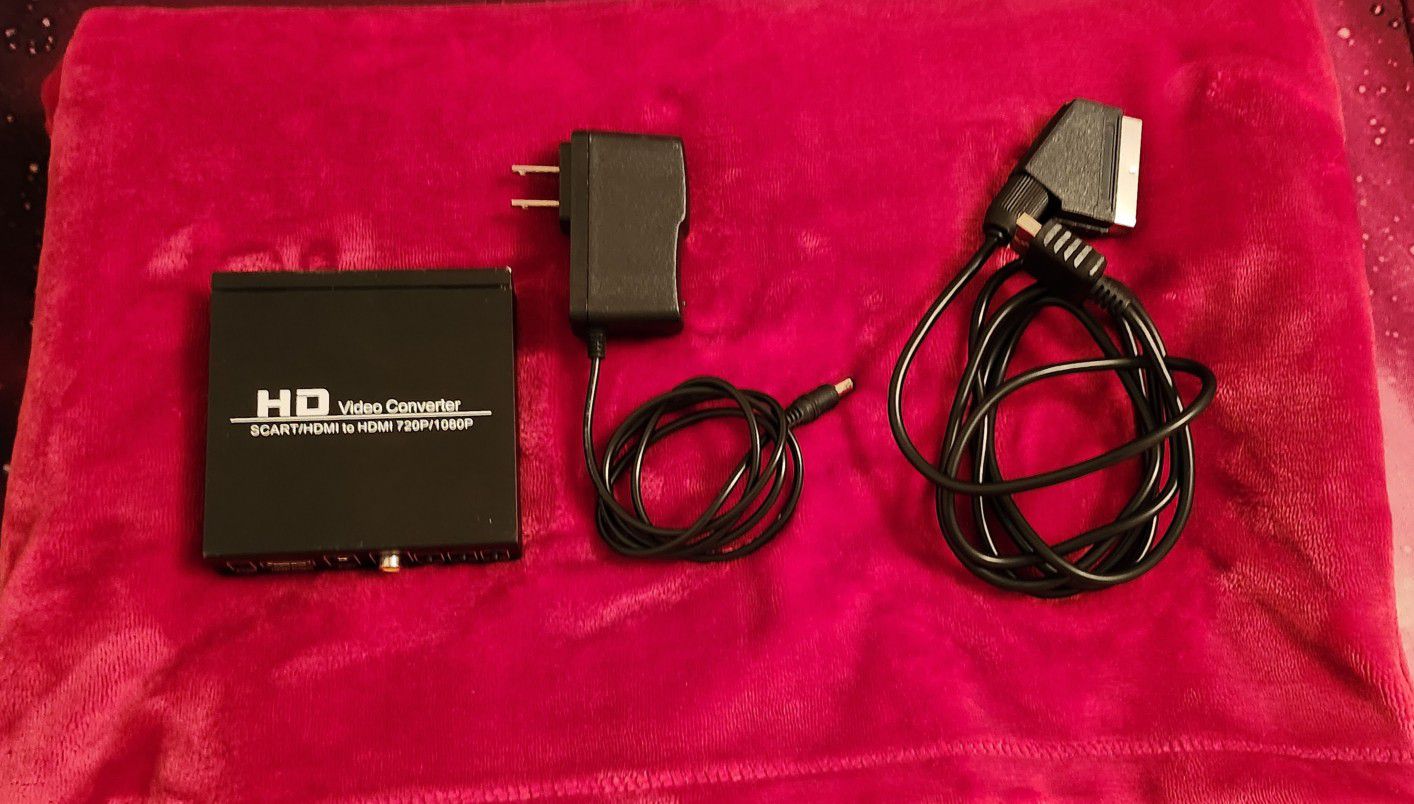 teleskop lemmer Yoghurt RGB Scart to HDMI Converter (with Cable for PS1/PS2) for Sale in El Paso,  TX - OfferUp