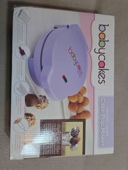 Babycakes cake  pop maker