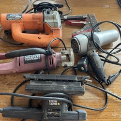 4 Electric Power Tools, Work, Plug-in 