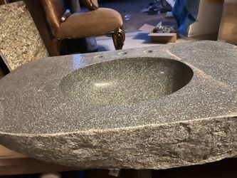 Natural Stone vanity sink only