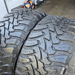 only 2 used tires Lt35x12.50r22 Toyo MT Open Country $299.00 both