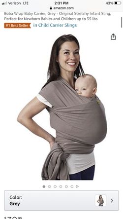 Boba Wrap Baby Carrier