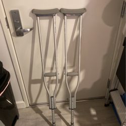 Medline crutches 