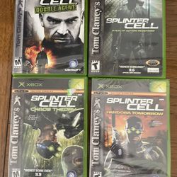 Original Xbox Games Splinter Cell 