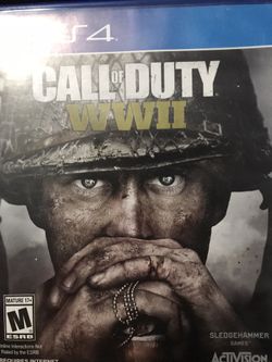 Call of duty ww2 for $35 text me if interested