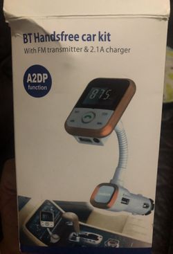 By hands free car kit