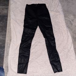 Lamarque Leather Moto Leggings 