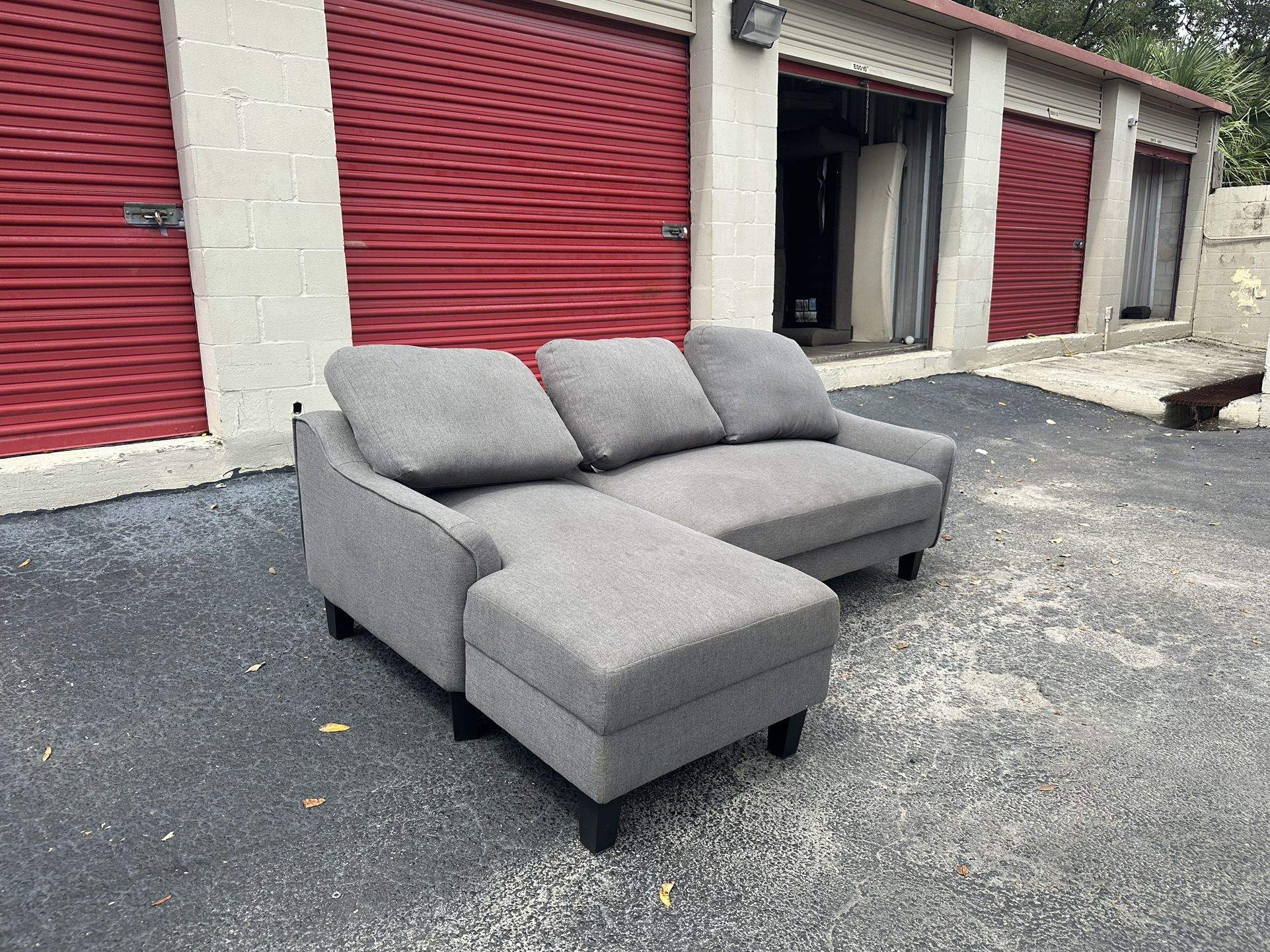 Comfy Nice Gray Sectional Couch π₯π₯