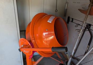 3.5cu Cement mixing machine