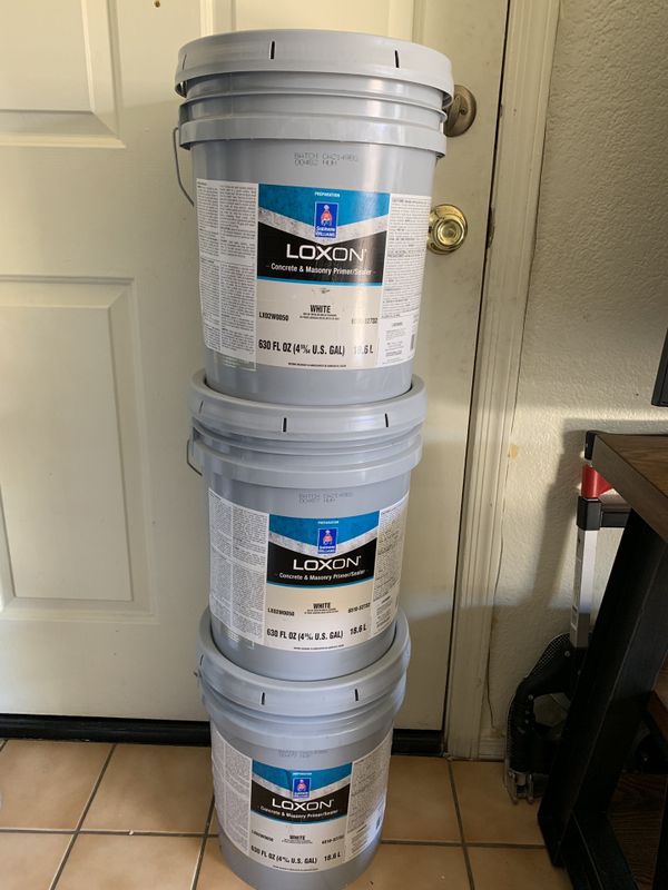 Loxon primer high quality (sealer) stucco and masonry. 50 each and