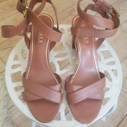 Ralph Lauren Leather Sandals 