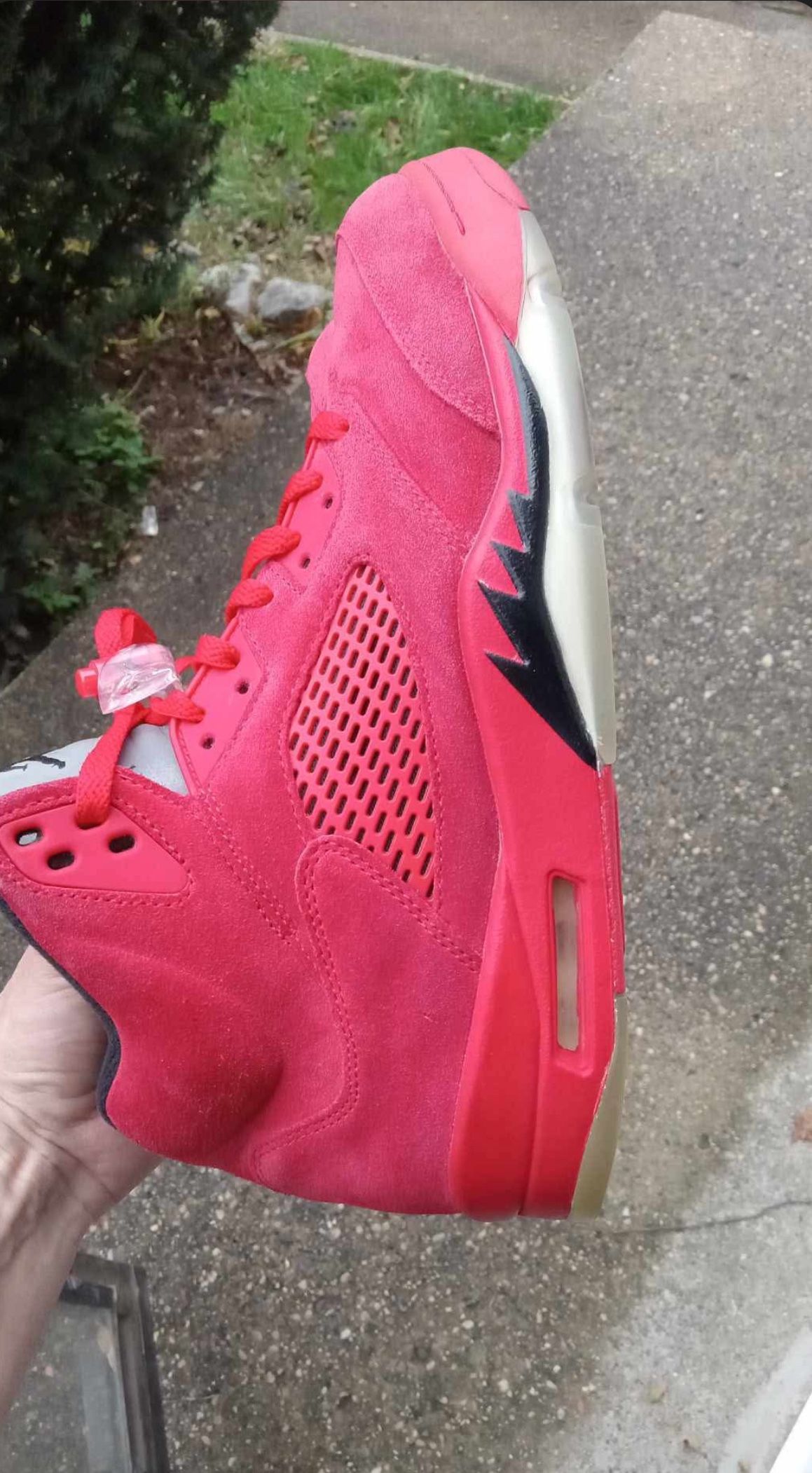 Jordan 5 Red Suede Size 11.5 No Box