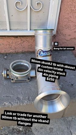 K series intake and tb
