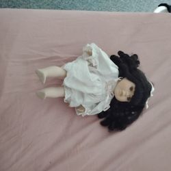 Glass Doll Original Size With Collectible Fritz G. Wolfe