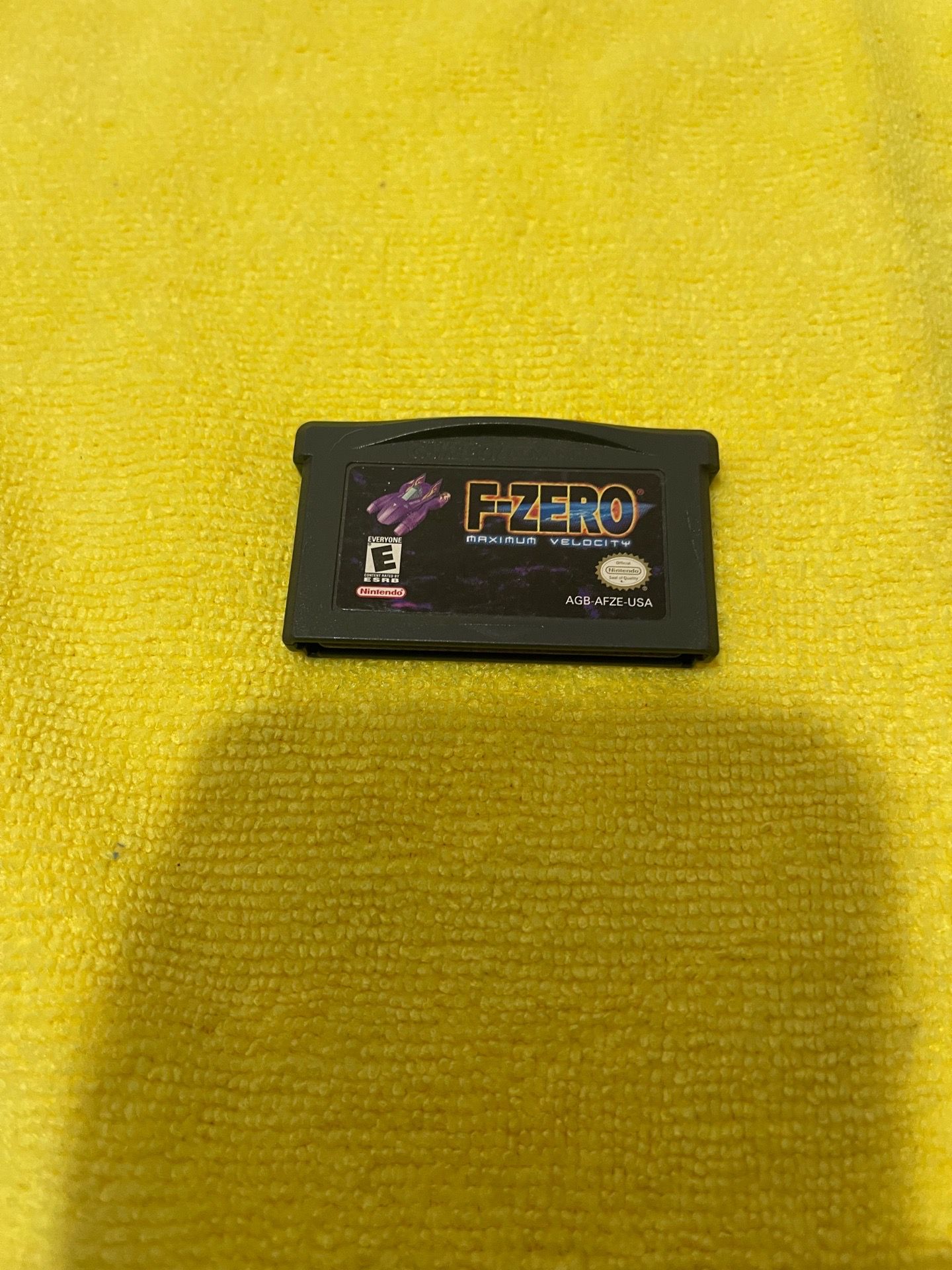 F-zero maximum velocity gba Gameboy advance
