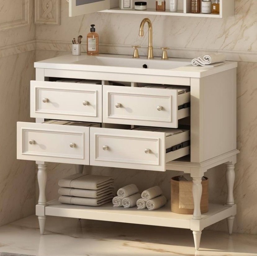 Furniture Bathroom Pottery Barn