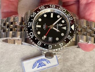 SQUALE, GMT, 30 atmos AUTOMATIC , 40mm,  full set BNIB