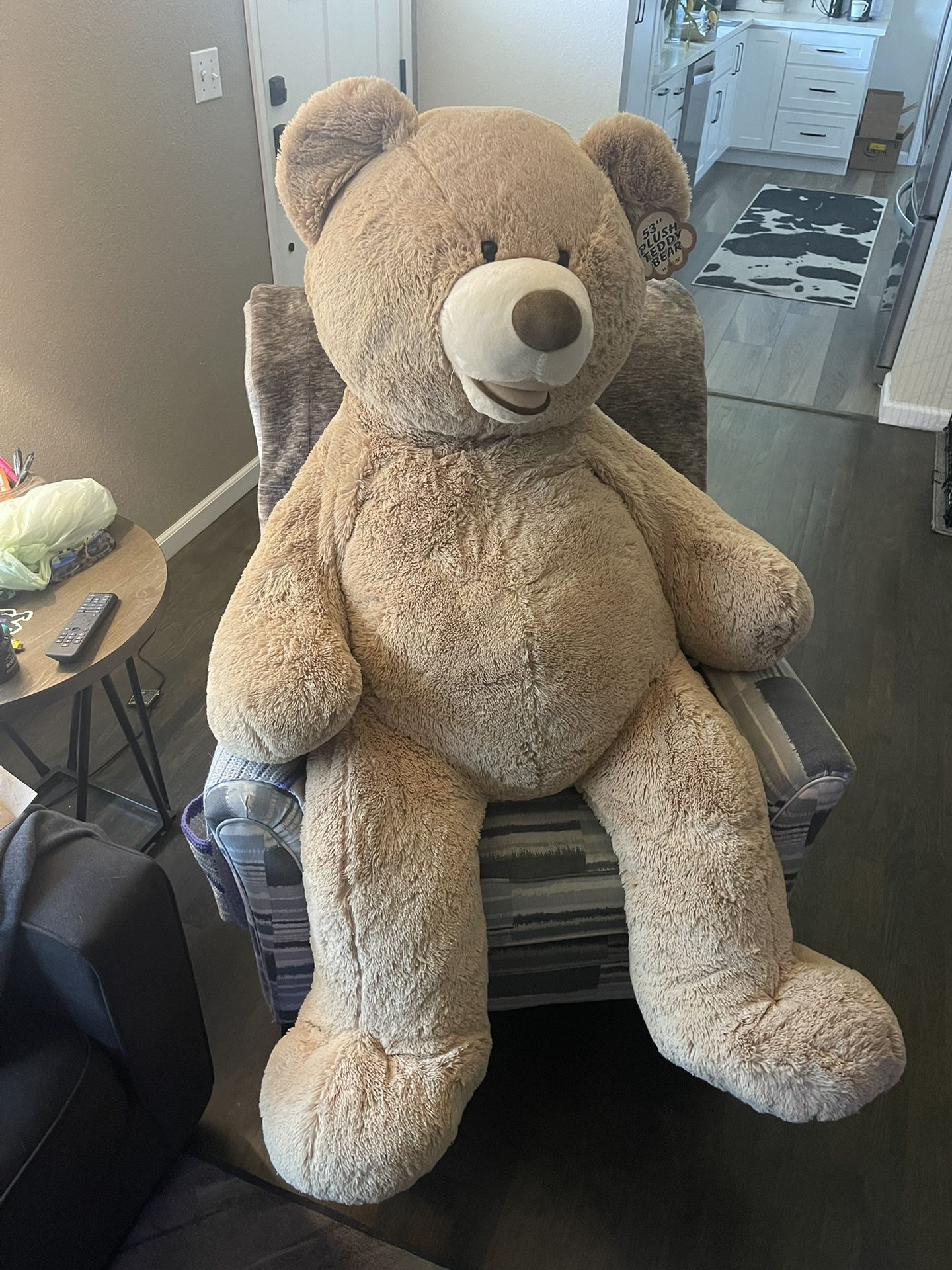 53” (4.5ft) Plush Teddy Bear!