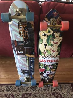 Longboard skateboard