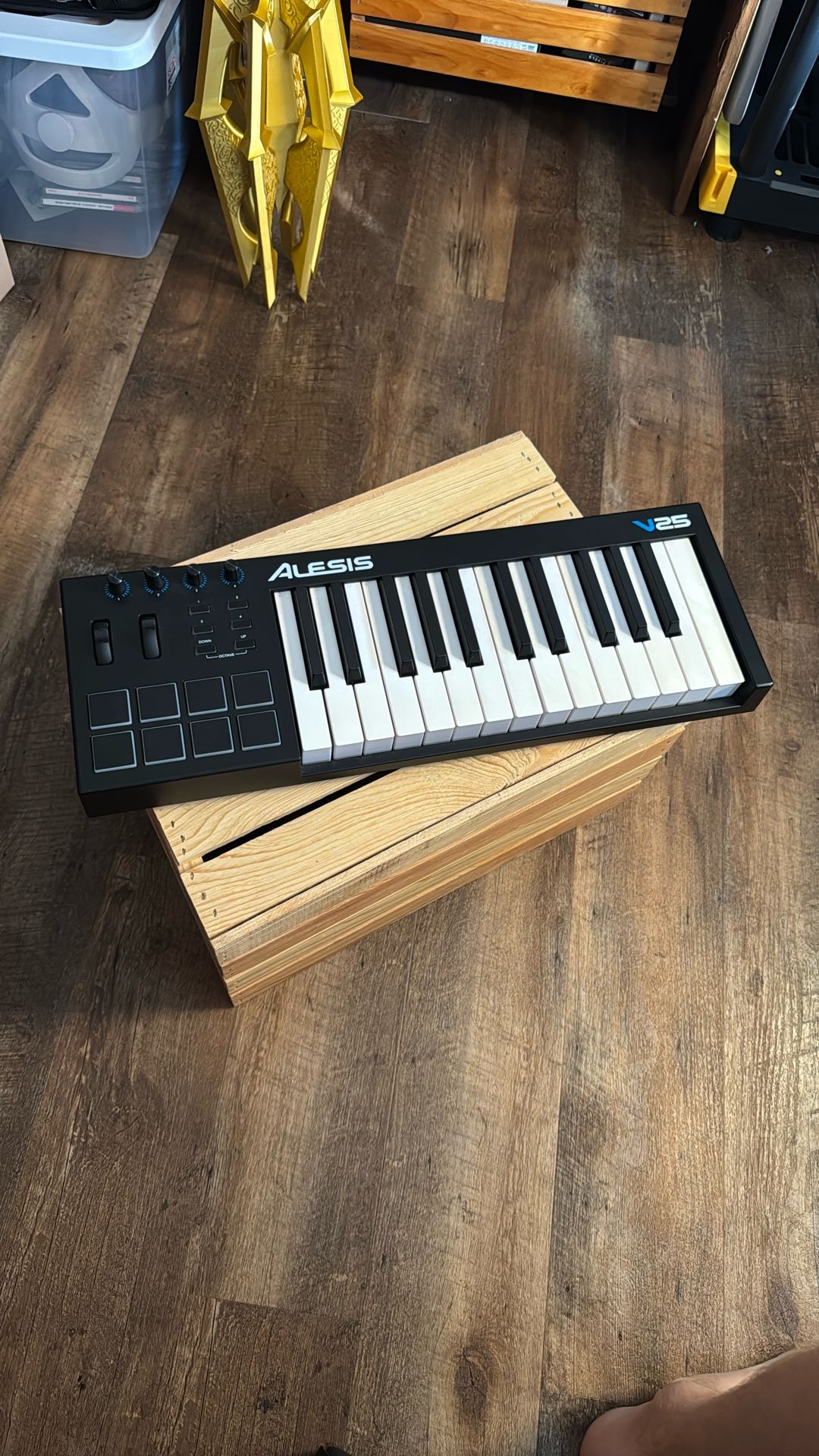 Alesis V25 Midi Keyboard (USB Cord Include:)