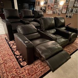 Power Reclining Theater Chairs