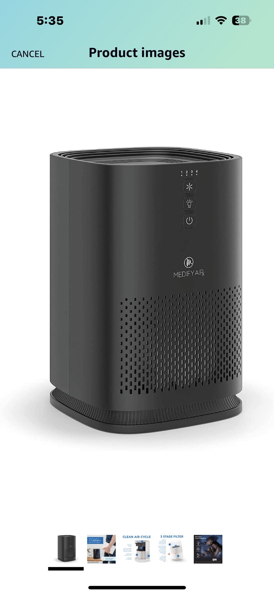 Medify MA-14 Air Purifier with H13 True HEPA Filter