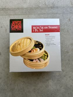 3 Pc Steamer Set And Sheets 