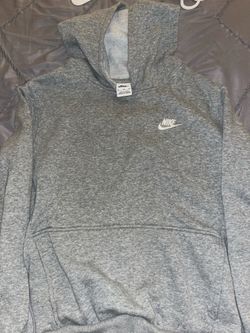 Unisex kids Nike grey hoodie XL