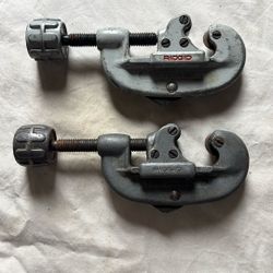 2 Rigid # 15 Pipe Cutters
