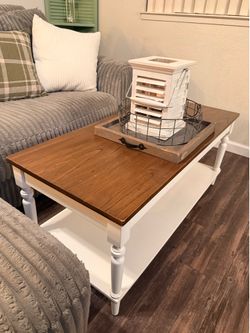 Farmhouse coffee table and end table