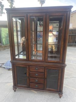 Gloss China Cabinet 50”X78” $350