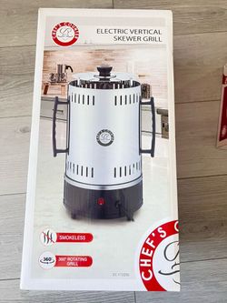 New electric vertical skewer grill