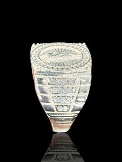 ANILLO SAN JUDAS PLATA 9.25