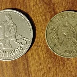 Guatemala Vintage Coins