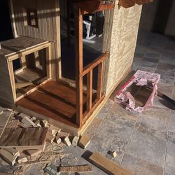 Dog House With Cooler