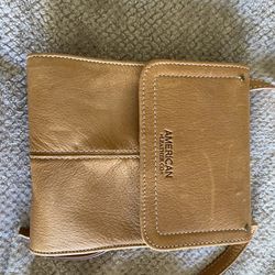 American Leather Co Side Body Bag 