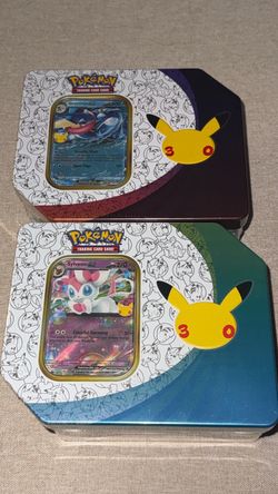 Pokémon 30th Celebration EX Tin Set (Sylveon & Greninja)