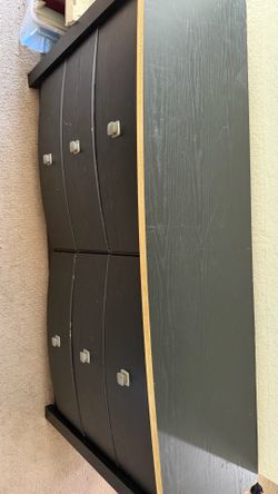 Black 6-Drawer Dresser