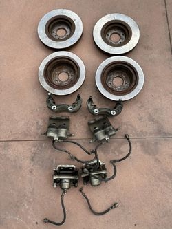 350z Stock Brakes and Rotors