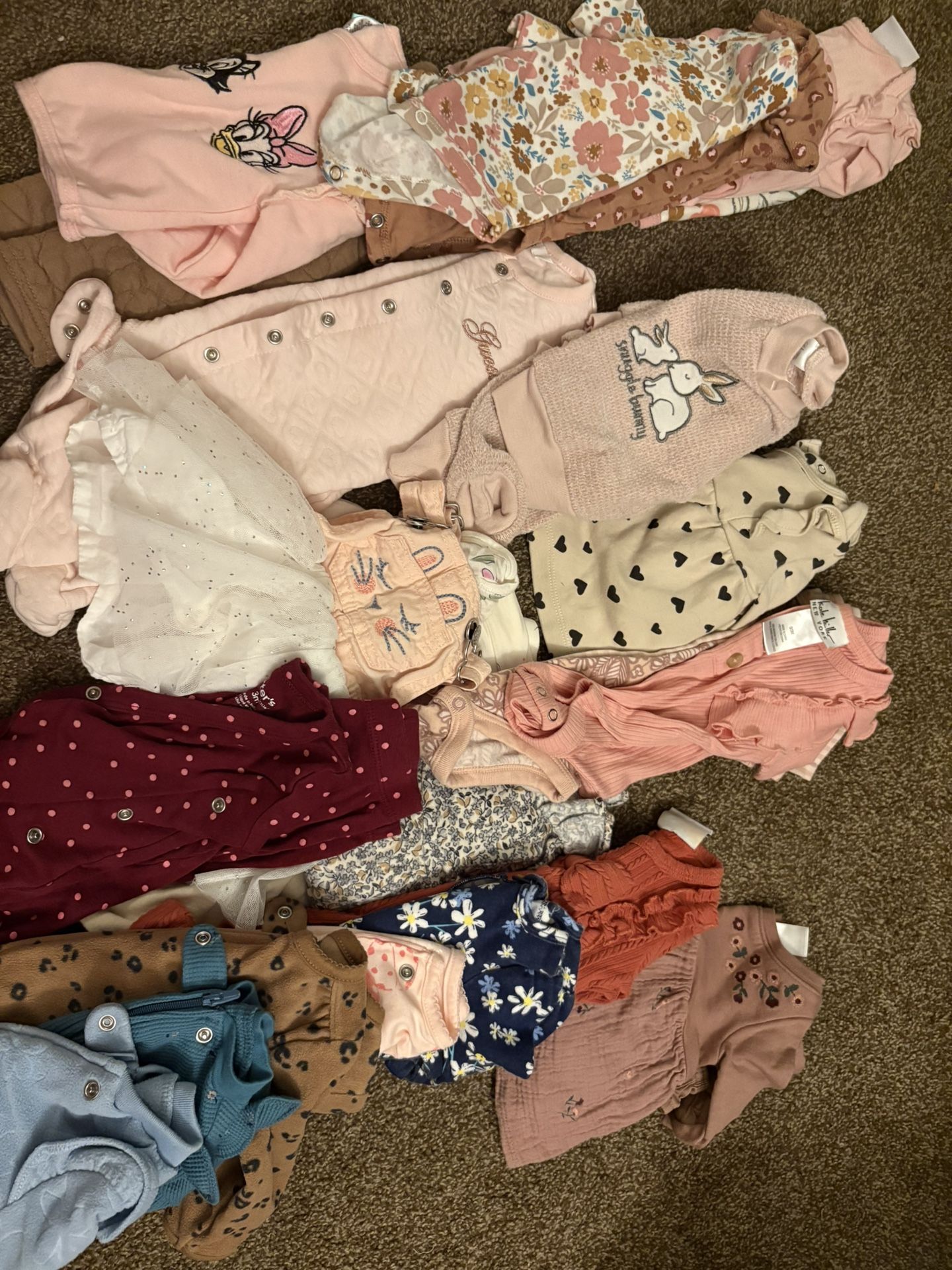 Baby Girl Clothes 0-3 Months