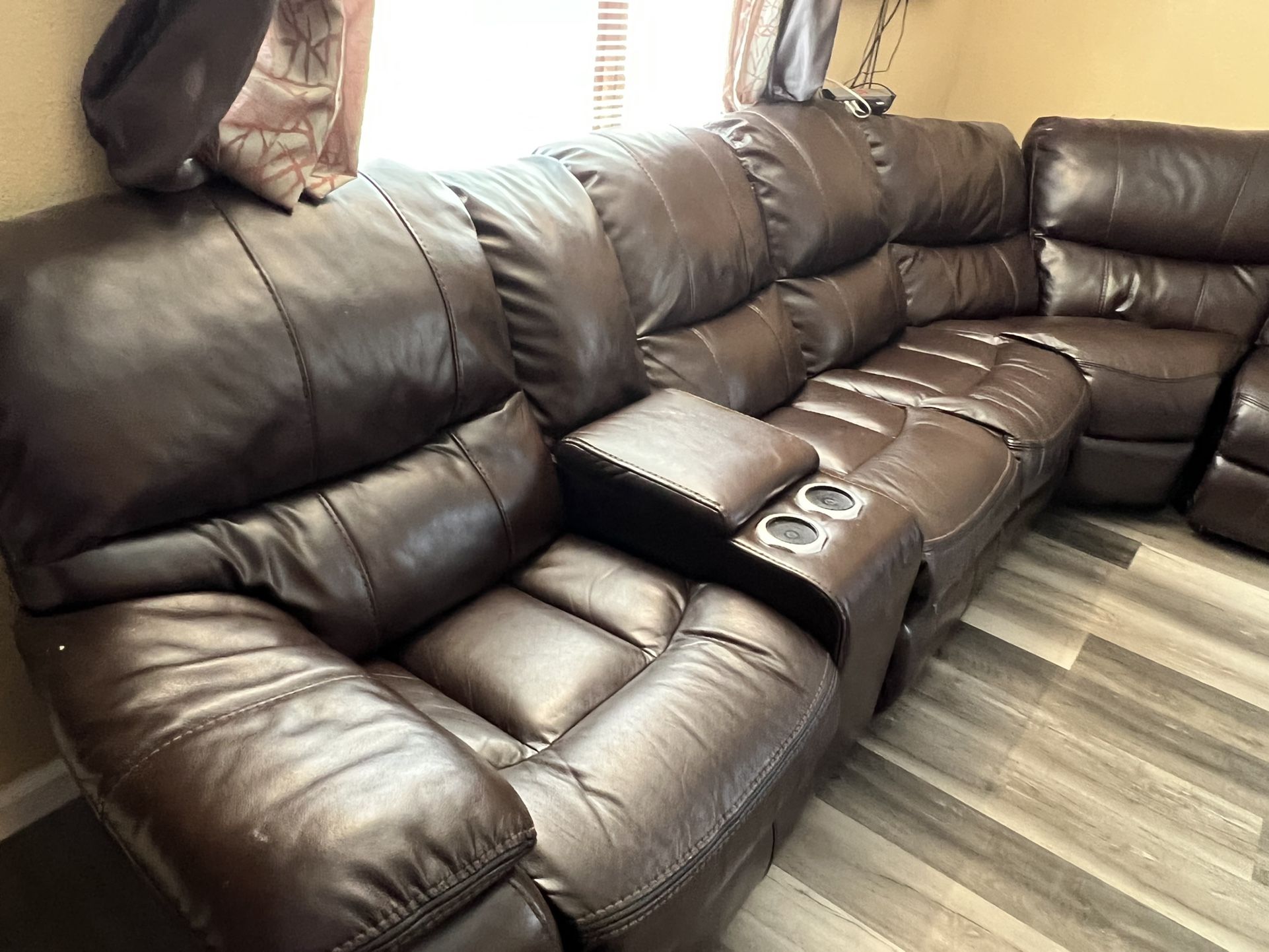 Leather Sofa