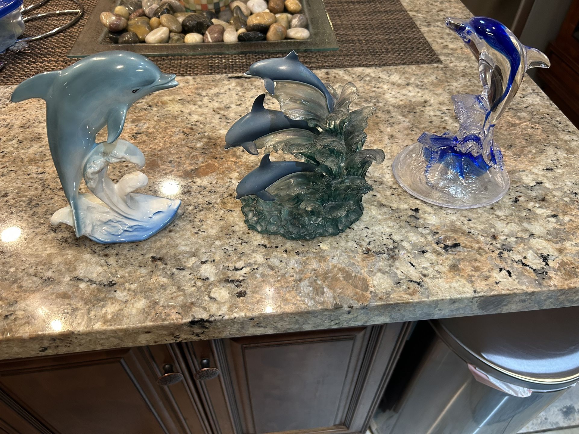 Dolphin Statues From Sea World