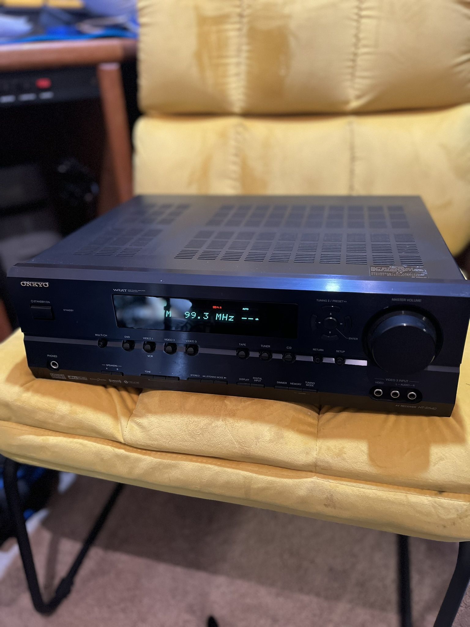 Onkyo AV Audio Receiver HT-R540 7.1 Channel Surround Sound XM Radio