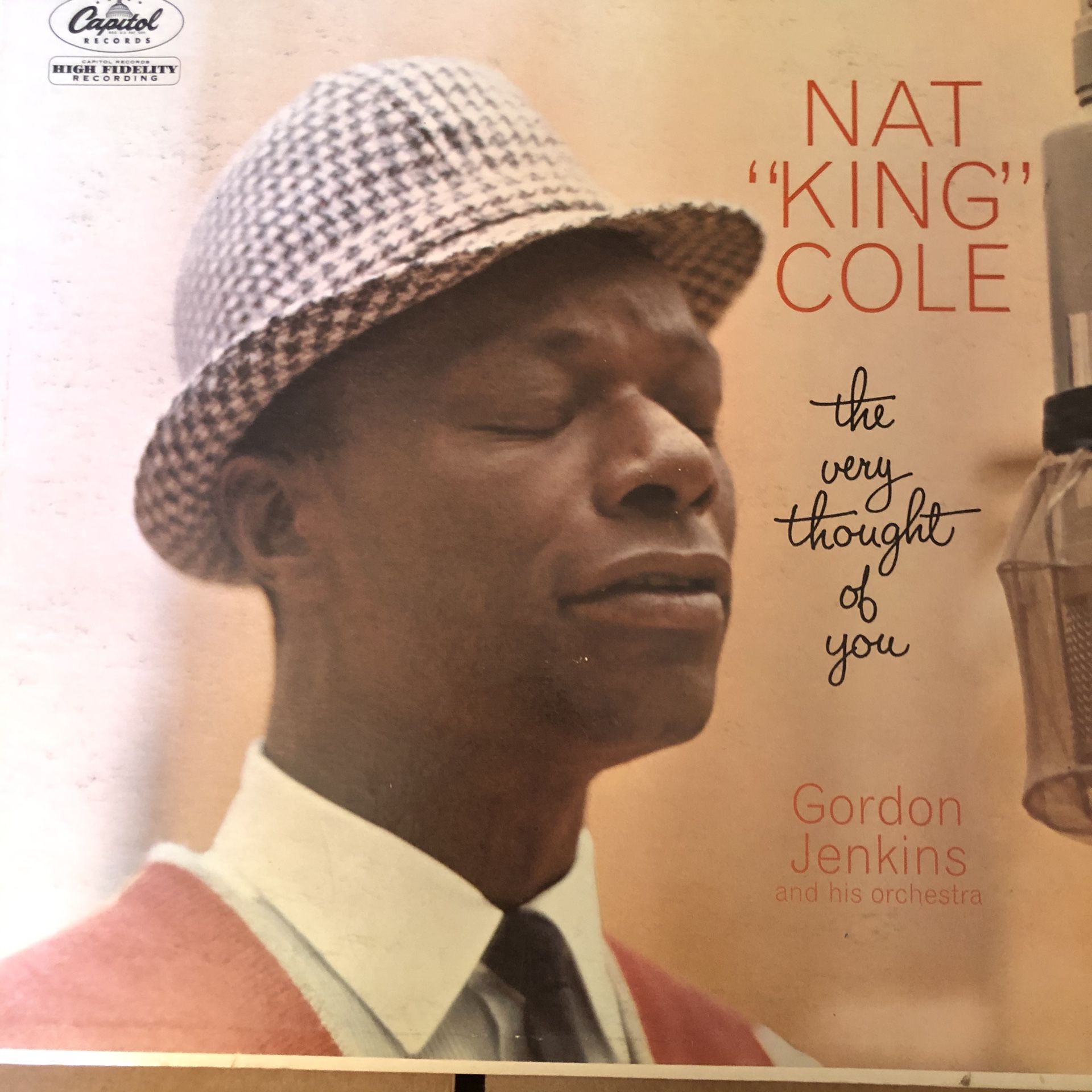 Nat “King” Cole vintage the very thought of you Vinyl