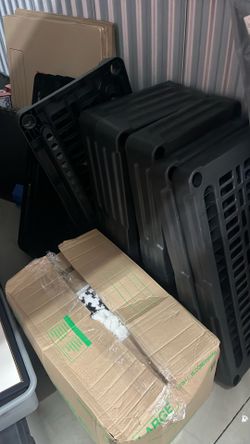 Plastic Shelving Units 