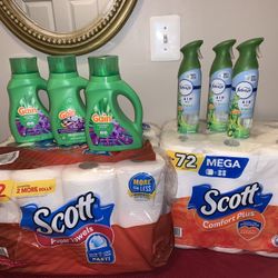 Household Bundle: Gain/ Scott/ Febreze