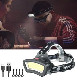 New LED Waterproof Rechargeable Headlight Bar
